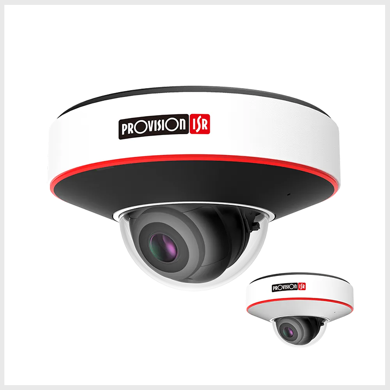 Cámara domo de lente fija de 4 MP con LED IR y análisis DDA1 • DAI-340IPE-28