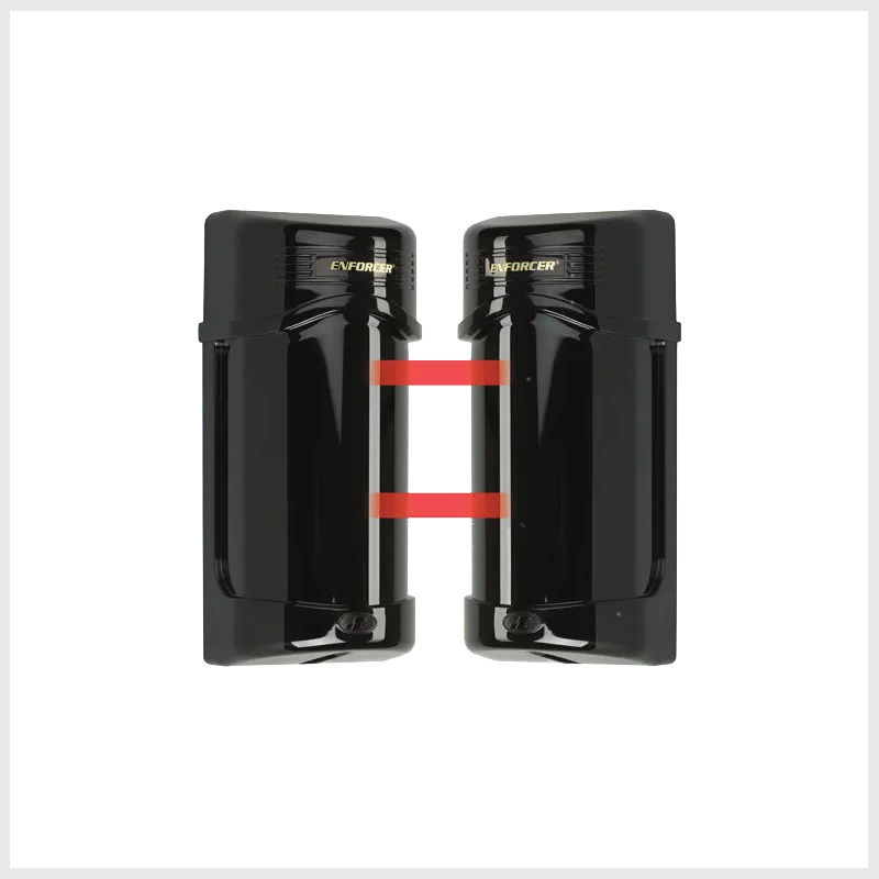 Photobeam doble con alineación de haz láser, 90 pies al aire libre • E-960-D90Q