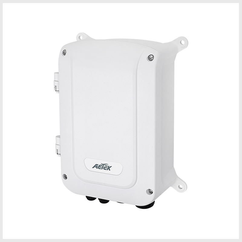 Switch PoE Gigabit Bluetooth de 4 puertos para exteriores, IP67/IK10, entrada de 12-56 V CC • H40-044-91-DC