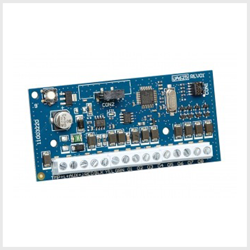 Módulo Expansor de 8 Salidas Programables de baja corriente compatible con panel NEO, PRO • HSM2208