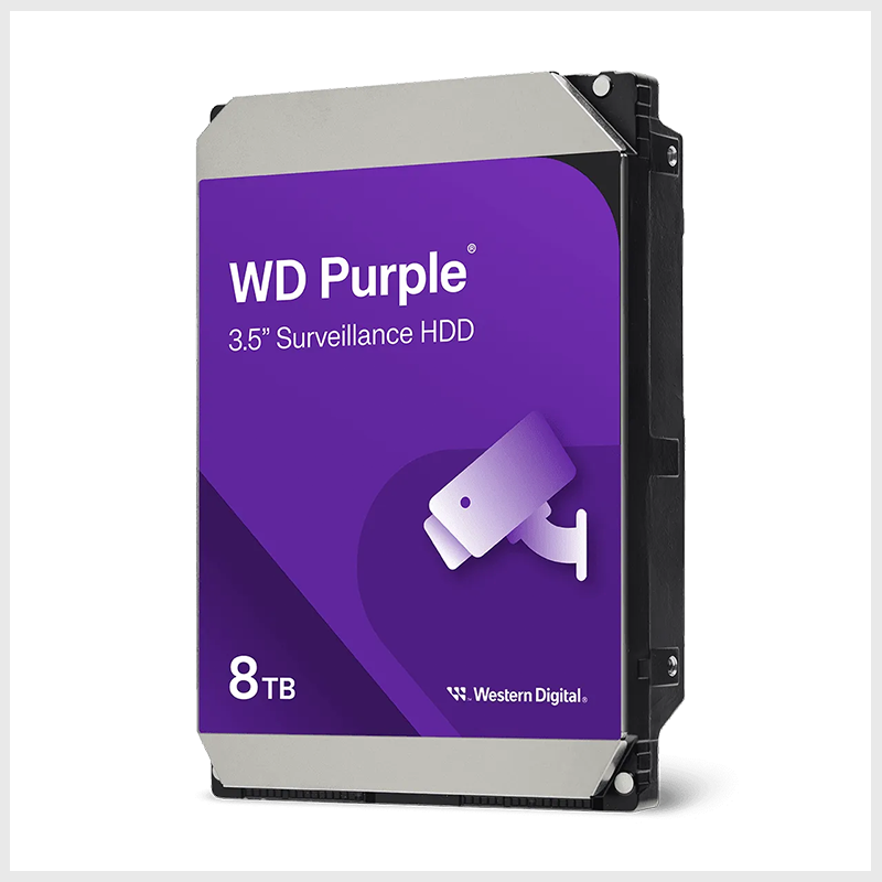 Disco duro para videovigilancia WD Purple - 8 TB • WD85PURZ