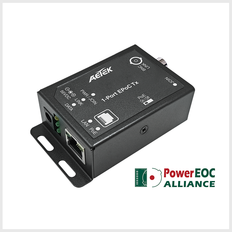 Adaptador RX EPoC PD de 1 puerto • XE11-110-RX-V2